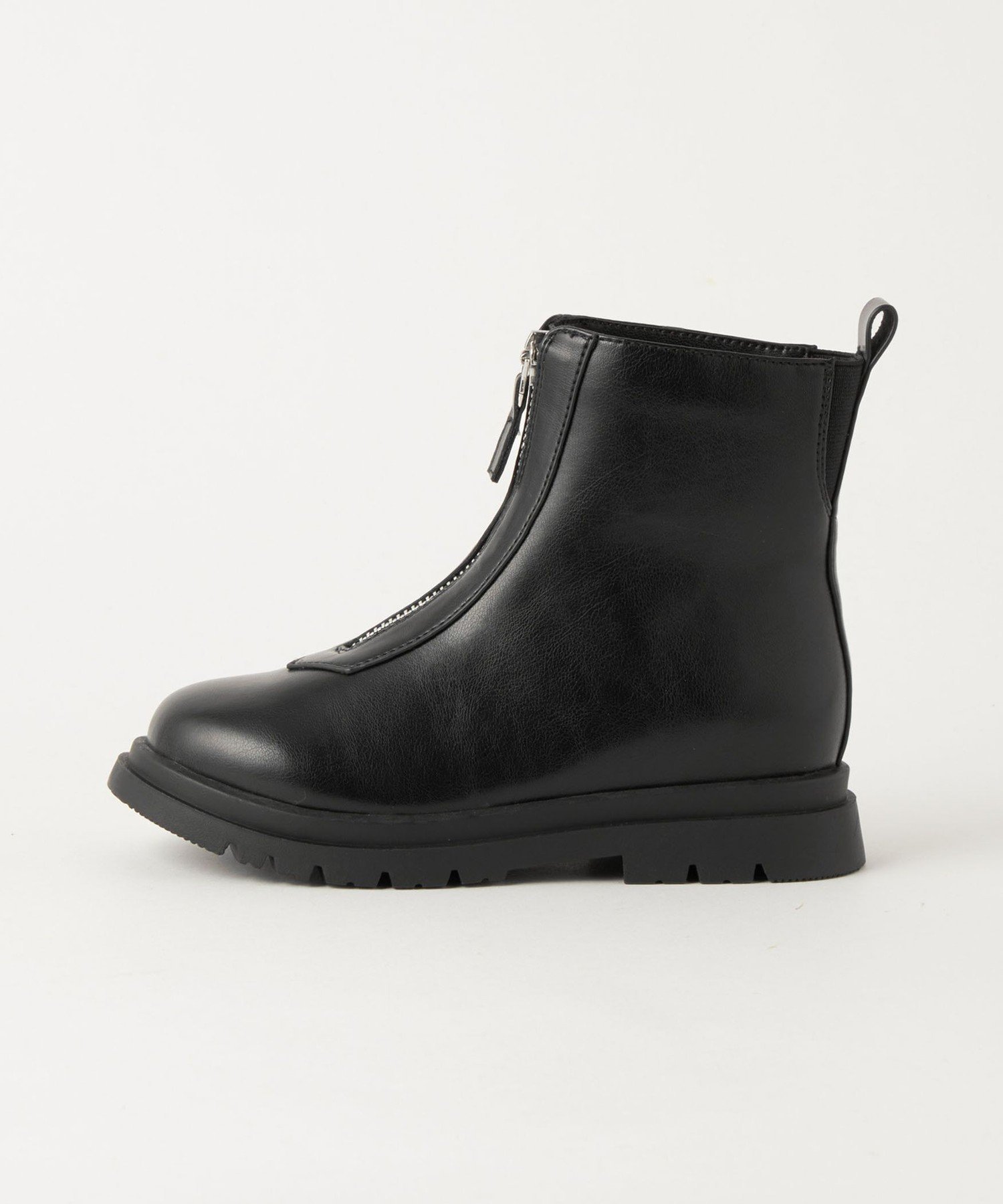【ユナイテッドアローズ/UNITED ARROWS / KIDS】のセンタージップブーツ / キッズ 17cm-21cm インテリア・キッズ・メンズ・レディースファッション・服の通販 founy(ファニー) 　ファッション　Fashion　キッズファッション　Fashion for Kids　ショート　Short, Short Length　センター　Center, Center Line　ソックス　Socks, Hosiery　タイツ　Tights, Legwear　アウトレット　Outlet / Clearance　BLACK|ID: prp329100004701299 ipo3291000000034119304