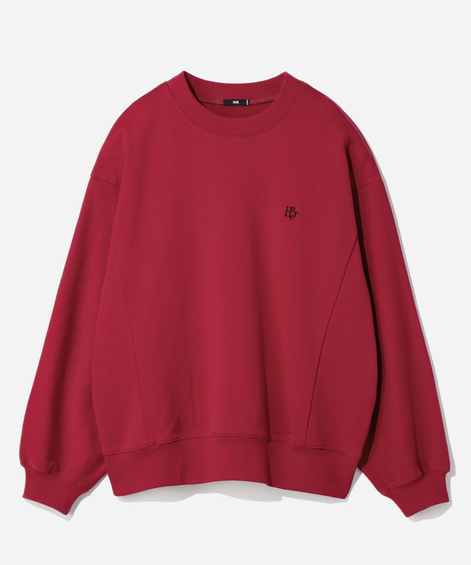 【ハレ/HARE】のHAREロゴビッグドルマンスウェット インテリア・キッズ・メンズ・レディースファッション・服の通販 founy(ファニー) 　ファッション　Fashion　レディースファッション　Fashion for Women　トップス・カットソー　Cut & Sew Tops　レディースパーカー・カジュアルフーディー　Casual Hoodies & Sweatshirts　スウェット・クルーネックトップス　Sweatshirts & Crewnecks / Relaxed Fit Sweat Tops　ショート　Short, Short Length　スリーブ　Sleeve, Long Sleeve / Short Sleeve　トレンド　Trend, Trending Now　ルーズ　Loose, Oversized　ワンポイント　One Point, Statement Accent　定番　Standard, Basic Item　レッド36|ID: prp329100004701326 ipo3291000000034191621