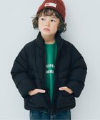 【エフオー オンラインストア/F.O.Online Store / KIDS】のほわほわ中綿のスタンドカラーパファージャケット マシンウォッシャブル 人気、トレンドファッション・服の通販 founy(ファニー) ファッション Fashion キッズファッション Fashion for Kids おすすめ Recommended / Our Picks イエロー Yellow スタンド Stand Collar, Upright Stand トレンド Trend, Trending Now ベーシック Basic, Essential ラベンダー Lavender ループ Loop, Loop Knit thumbnail ブラック|ID: prp329100004701392 ipo3291000000034593439