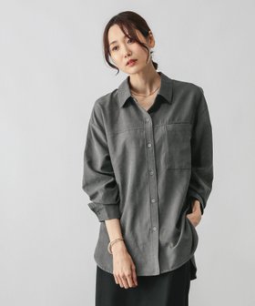 【グローバルワーク/GLOBAL WORK】のピーチサテンシャツ長袖/580827 人気、トレンドファッション・服の通販 founy(ファニー) ファッション Fashion レディースファッション Fashion for Women トップス・カットソー Cut & Sew Tops シャツ・ブラウス・オフィスカジュアル Elegant Blouses & Button-Ups インナー Innerwear サテン Satin, Glossy Fabric セットアップ Set-Up, Coordinated Outfit バランス Balance, Style Balance ピーチ Peach, Soft Touch ポケット Pocket, Pocket Detail ヨーク Yoke, Yoke Design 長袖 Long Sleeve, Full Sleeve |ID:prp329100004701480