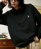【フリークスストア/FREAK'S STORE】の別注 SWEAT LIKE KNIT POLO/スウェットライクニットポロ 25AW ブラック|ID: prp329100004701583 ipo3291000000034559774