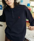 【フリークスストア/FREAK'S STORE】の別注 SWEAT LIKE KNIT POLO/スウェットライクニットポロ 25AW ネイビー|ID: prp329100004701583 ipo3291000000034559776