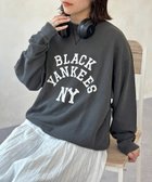 【シーピーシーエム/CPCM】の【Negro League】リバーシブルスウェット 人気、トレンドファッション・服の通販 founy(ファニー) ファッション Fashion レディースファッション Fashion for Women トップス・カットソー Cut & Sew Tops レディースパーカー・カジュアルフーディー Casual Hoodies & Sweatshirts スウェット・クルーネックトップス Sweatshirts & Crewnecks / Relaxed Fit Sweat Tops ヴィンテージ Vintage Style 秋 Autumn スウェット / スエット Sweatshirt, Sweatwear スラックス Slacks, Dress Pants リバーシブル Reversible, Two-Sided リラックス Relax, Relaxed Fit thumbnail チャコールグレー|ID: prp329100004701883 ipo3291000000033997672