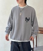 【シーピーシーエム/CPCM】の【Negro League】リバーシブルスウェット 人気、トレンドファッション・服の通販 founy(ファニー) ファッション Fashion レディースファッション Fashion for Women トップス・カットソー Cut & Sew Tops レディースパーカー・カジュアルフーディー Casual Hoodies & Sweatshirts スウェット・クルーネックトップス Sweatshirts & Crewnecks / Relaxed Fit Sweat Tops ヴィンテージ Vintage Style 秋 Autumn スウェット / スエット Sweatshirt, Sweatwear スラックス Slacks, Dress Pants リバーシブル Reversible, Two-Sided リラックス Relax, Relaxed Fit thumbnail グレー|ID: prp329100004701883 ipo3291000000033997675