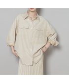 【ナノ ユニバース/nano universe】のフェイクスエードシャツ(セットアップ可) 人気、トレンドファッション・服の通販 founy(ファニー) ファッション Fashion レディースファッション Fashion for Women トップス・カットソー Cut & Sew Tops シャツ・ブラウス・オフィスカジュアル Elegant Blouses & Button-Ups ウォッシャブル Machine Washable 秋 Autumn シャツワンピ Shirt Dress, Shirt One-Piece セットアップ Set-Up, Coordinated Outfit ダブル Double, Double-Breasted フラップ Flap, Flap Pocket フロント Front, Front Design プリーツ Pleats, Pleated ベーシック Basic, Essential ポケット Pocket, Pocket Detail ロング Long, Long-Length A/W・秋冬 Autumn/Winter アウトレット Outlet / Clearance おすすめ Recommended / Our Picks 2025年 2025 2025-2026秋冬・A/W Autumn/Winter 2025–26 AW25–26 thumbnail ベージュ|ID: prp329100004701942 ipo3291000000033950870