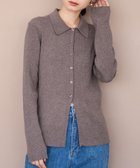 【コーエン/COEN】のウール混 襟付きリブニットカーディガン【YouTube紹介アイテム】 MOCA|ID: prp329100004702001 ipo3291000000034401028