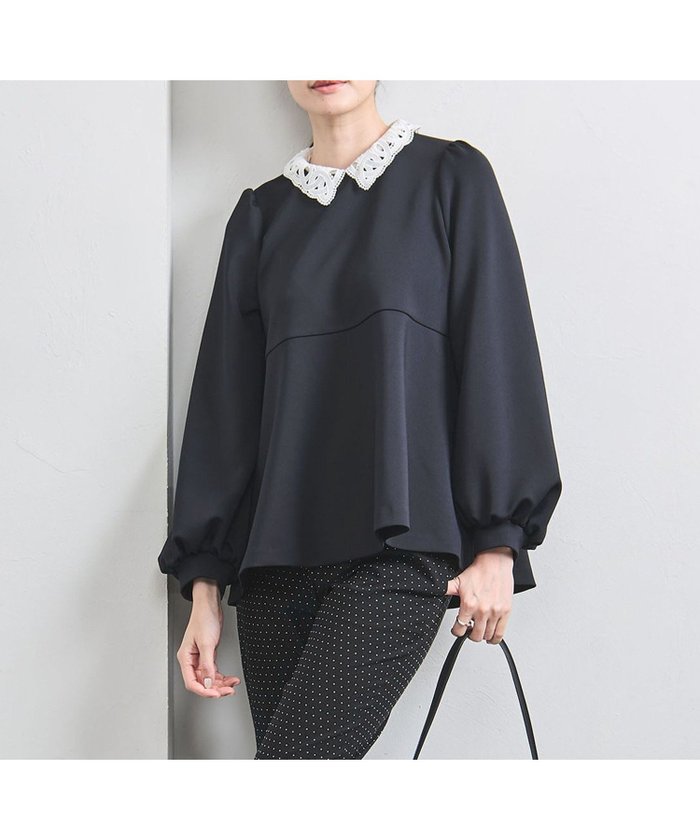 【ユナイテッドアローズ/UNITED ARROWS】のSPONGY ペプラム ブラウス インテリア・キッズ・メンズ・レディースファッション・服の通販 founy(ファニー) https://founy.com/ ファッション Fashion レディースファッション Fashion for Women トップス・カットソー Cut & Sew Tops シャツ・ブラウス・オフィスカジュアル Elegant Blouses & Button-Ups アクセサリー Fashion Accessories 吸水 Absorbent, Quick-Dry ストレッチ Stretch, Stretchy Fabric スリム Slim, Slim Fit スリーブ Sleeve, Long Sleeve / Short Sleeve セットアップ Set-Up, Coordinated Outfit 人気 Popular, Best Seller ベスト Vest, Waistcoat ペプラム Peplum, Flared Hem ワイド Wide, Wide Fit アウトレット Outlet / Clearance おすすめ Recommended / Our Picks セレモニー Ceremony ビジネス 仕事 通勤 Business / Work / Commuting |ID: prp329100004702010 ipo3291000000034002916