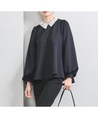 【ユナイテッドアローズ/UNITED ARROWS】のSPONGY ペプラム ブラウス NAVY|ID: prp329100004702010 ipo3291000000034002917