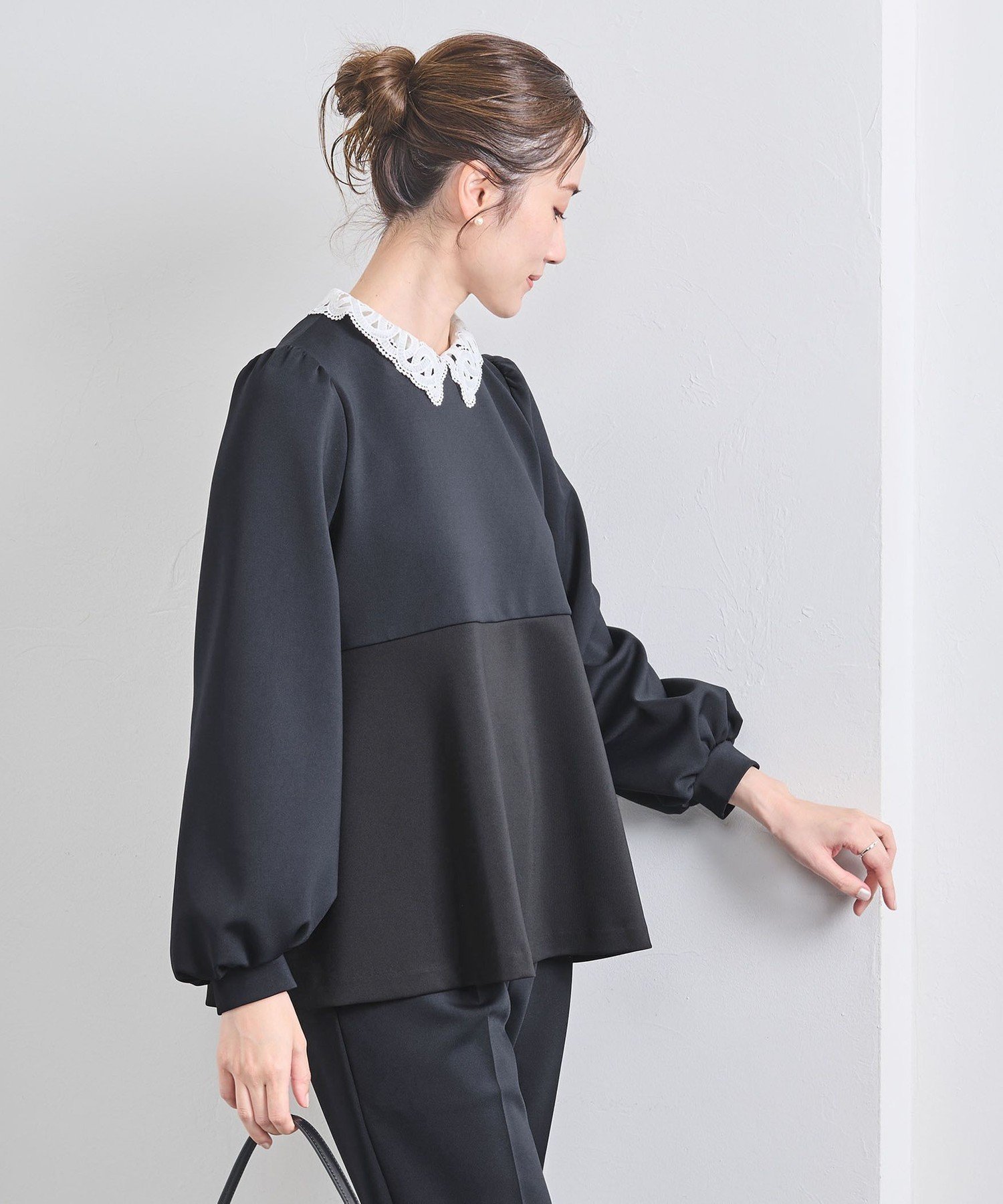 【ユナイテッドアローズ/UNITED ARROWS】のSPONGY ペプラム ブラウス インテリア・キッズ・メンズ・レディースファッション・服の通販 founy(ファニー) 　ファッション　Fashion　レディースファッション　Fashion for Women　トップス・カットソー　Cut & Sew Tops　シャツ・ブラウス・オフィスカジュアル　Elegant Blouses & Button-Ups　アクセサリー　Fashion Accessories　吸水　Absorbent, Quick-Dry　ストレッチ　Stretch, Stretchy Fabric　スリム　Slim, Slim Fit　スリーブ　Sleeve, Long Sleeve / Short Sleeve　セットアップ　Set-Up, Coordinated Outfit　人気　Popular, Best Seller　ベスト　Vest, Waistcoat　ペプラム　Peplum, Flared Hem　ワイド　Wide, Wide Fit　アウトレット　Outlet / Clearance　おすすめ　Recommended / Our Picks　セレモニー　Ceremony　ビジネス 仕事 通勤　Business / Work / Commuting　その他7|ID: prp329100004702010 ipo3291000000034002920