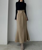 【ジュノア/JUNOAH】のLouere ハイウエストスカート 人気、トレンドファッション・服の通販 founy(ファニー) ファッション Fashion レディースファッション Fashion for Women スカート Skirts thumbnail グレージュ|ID: prp329100004702107 ipo3291000000033999605