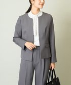 【アー ヴェー ヴェー/a.v.v】の【洗える/イージーケア/UVカット/ストレッチ】スカルノテックスキーネックジャケット 人気、トレンドファッション・服の通販 founy(ファニー) ファッション Fashion レディースファッション Fashion for Women アウター Coat / Outerwear Collection レディースジャケット・軽アウター Jackets 洗える Machine Washable クロップド Cropped, Short Length 今季 This Season, Current Season ジャケット Jacket, Outerwear ストレッチ Stretch, Stretchy Fabric ストレート Straight, Straight Cut スリット Slit, Slit Detail セットアップ Set-Up, Coordinated Outfit 定番 Standard, Basic Item パターン Pattern, Design Print フォーマル Formal, Dressy ベーシック Basic, Essential ポケット Pocket, Pocket Detail メランジ Melange, Mixed Yarn 楽ちん Easy Fit, Comfortable ワイド Wide, Wide Fit 再入荷 Restock / Back in Stock ビジネス 仕事 通勤 Business / Work / Commuting thumbnail ライトグレー|ID: prp329100004702123 ipo3291000000033952607