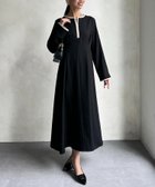 【シェトワ/Chez toi】の【セレモニー対応可】パイピングタックワンピース 人気、トレンドファッション・服の通販 founy(ファニー) ファッション Fashion レディースファッション Fashion for Women ワンピース Dresses インナー Innerwear ガーリー Girly, Feminine Style ハイネック High Neck, Mock Neck パイピング Piping, Trim Design ベスト Vest, Waistcoat 再入荷 Restock / Back in Stock おすすめ Recommended / Our Picks セレモニー Ceremony thumbnail ブラック|ID: prp329100004702145 ipo3291000000033952746