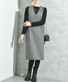 【インタープラネット/INTERPLANET】のウール見えジャンスカ+テレコリブハイネックプルオーバーSET 人気、トレンドファッション・服の通販 founy(ファニー) ファッション Fashion レディースファッション Fashion for Women トップス・カットソー Cut & Sew Tops カジュアルプルオーバー・ニットトップス Pullovers & Knit Tops / Casual Pullovers thumbnail ブラック|ID: prp329100004702160 ipo3291000000033952838