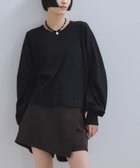 【アダム エ ロペ/ADAM ET ROPE'】の【WEB限定】・【サステナブル】ニュアンススリーブニットプルオーバー 人気、トレンドファッション・服の通販 founy(ファニー) ファッション Fashion レディースファッション Fashion for Women トップス・カットソー Cut & Sew Tops ニット Knit Tops & Sweaters カジュアルプルオーバー・ニットトップス Pullovers & Knit Tops / Casual Pullovers 2026年 2026 おすすめ Recommended / Our Picks ギャザー Gathered, Ruffled コンパクト Compact, Small Size ショート Short, Short Length シンプル Simple, Minimal スリーブ Sleeve, Long Sleeve / Short Sleeve フィット Fit, Slim Fit フォルム Silhouette, Form ボトム Bottoms, Lower Wear ラウンド Round, Round Neck ロング Long, Long-Length A/W・秋冬 Autumn/Winter thumbnail ブラック(01)|ID: prp329100004702176 ipo3291000000034298597