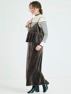 【コカ/COCA】のベロアドッキングキャミワンピース Brown|ID: prp329100004702233 ipo3291000000033953413