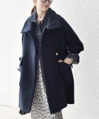 【シップス フォー ウィメン/SHIPS】のSHIPS any カシミヤ ミックス スタンドカラー ミドル コート ネイビー|ID: prp329100004702284 ipo3291000000034688335