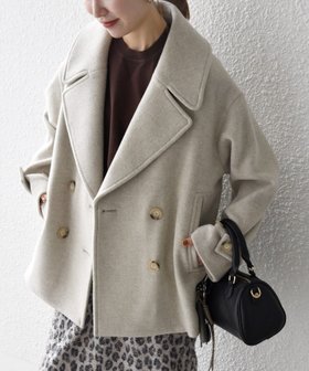 【シップス フォー ウィメン/SHIPS】のSHIPS any カシミヤ ミックス テーラード ショート Pコート 人気、トレンドファッション・服の通販 founy(ファニー) ファッション Fashion レディースファッション Fashion for Women アウター Coat / Outerwear Collection コート・ロングコート・ピーコート Long Coats, Peacoats & More Pコート Pea Coats ショート Short, Short Length スウェット / スエット Sweatshirt, Sweatwear テーラード Tailored, Tailored Fit トレーナー Sweatshirt, Trainer バランス Balance, Style Balance ビッグ Big, Oversized フェミニン Feminine, Girly ミックス Mix, Mixed Style おすすめ Recommended / Our Picks エレガント 上品 Elegant 2025年 2025 2025-2026秋冬・A/W Autumn/Winter 2025–26 AW25–26 |ID:prp329100004702309