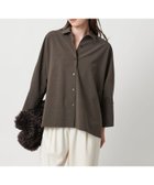 【ユナイテッドアローズ/UNITED ARROWS】のドルマン シャツ-ウォッシャブル- 人気、トレンドファッション・服の通販 founy(ファニー) ファッション Fashion レディースファッション Fashion for Women トップス・カットソー Cut & Sew Tops シャツ・ブラウス・オフィスカジュアル Elegant Blouses & Button-Ups おすすめ Recommended / Our Picks ウォッシャブル Machine Washable カフス Cuff Design セットアップ Set-Up, Coordinated Outfit プリーツ Pleats, Pleated ベスト Vest, Waistcoat ワイド Wide, Wide Fit thumbnail DK.BROWN|ID: prp329100004702348 ipo3291000000034075523
