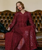 【ミスティ ウーマン/mysty woman】のインナー付きレースワンピース 人気、トレンドファッション・服の通販 founy(ファニー) ファッション Fashion レディースファッション Fashion for Women ワンピース Dresses おすすめ Recommended / Our Picks インナー Innerwear ギャザー Gathered, Ruffled ショート Short, Short Length スリーブ Sleeve, Long Sleeve / Short Sleeve フラワー Flower, Floral フレア Flare, Flared フロント Front, Front Design モチーフ Motif, Design Theme レース Lace, Lace Fabric エレガント 上品 Elegant thumbnail レッド|ID: prp329100004702350 ipo3291000000033954085