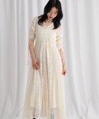 【ミスティ ウーマン/mysty woman】のインナー付きレースワンピース 人気、トレンドファッション・服の通販 founy(ファニー) ファッション Fashion レディースファッション Fashion for Women ワンピース Dresses おすすめ Recommended / Our Picks インナー Innerwear ギャザー Gathered, Ruffled ショート Short, Short Length スリーブ Sleeve, Long Sleeve / Short Sleeve フラワー Flower, Floral フレア Flare, Flared フロント Front, Front Design モチーフ Motif, Design Theme レース Lace, Lace Fabric エレガント 上品 Elegant thumbnail アイボリー|ID: prp329100004702350 ipo3291000000033954088