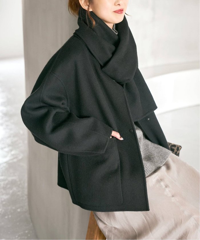 【スピック&スパン/Spick & Span】の《追加》ビーバーストール付きセットコート インテリア・キッズ・メンズ・レディースファッション・服の通販 founy(ファニー) https://founy.com/ ファッション Fashion レディースファッション Fashion for Women アウター Coat / Outerwear Collection コート・ロングコート・ピーコート Long Coats, Peacoats & More ショート Short, Short Length ストール Stole, Wrap エレガント 上品 Elegant |ID: prp329100004702390 ipo3291000000034787100