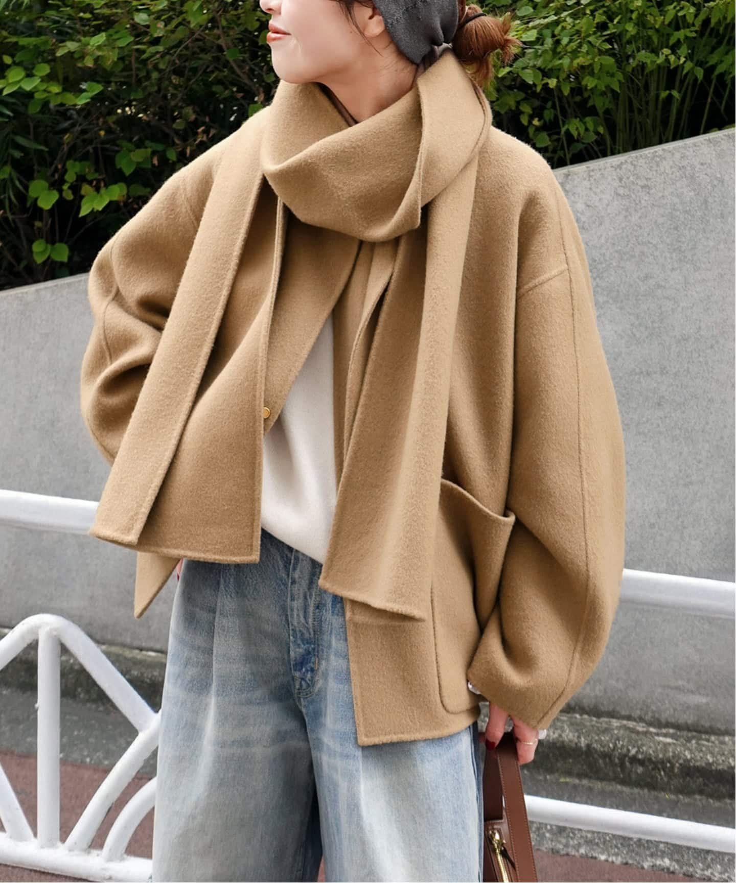 【スピック&スパン/Spick & Span】の《追加》ビーバーストール付きセットコート インテリア・キッズ・メンズ・レディースファッション・服の通販 founy(ファニー) 　ファッション　Fashion　レディースファッション　Fashion for Women　アウター　Coat / Outerwear Collection　コート・ロングコート・ピーコート　Long Coats, Peacoats & More　ショート　Short, Short Length　ストール　Stole, Wrap　エレガント 上品　Elegant　キャメル|ID: prp329100004702390 ipo3291000000034787106