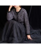 【ノエラ/Noela】の【15周年】ツイードチュールドッキングワンピース 人気、トレンドファッション・服の通販 founy(ファニー) ファッション Fashion レディースファッション Fashion for Women ワンピース Dresses スペシャル Special, Limited Edition チュール Tulip, Tulip Motif ツイード Twill, Twill Weave ドッキング Docking, Mixed Material ポケット Pocket, Pocket Detail ミックス Mix, Mixed Style thumbnail ブラック|ID: prp329100004702393 ipo3291000000033954479