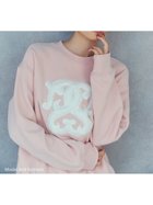 【スナイデル/SNIDEL】の【WEB限定/ボアコレクション】ロゴモチーフスウェット LPNK[061]|ID:prp329100004702402