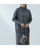 【ビームス ウイメン/BEAMS】のハイネックニット * スリットスカート セットアップ(手洗い可能・セットアイテム) GREY|ID: prp329100004702471 ipo3291000000034110650