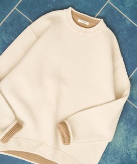 【フリークスストア/FREAK'S STORE】の裏配色 ニット プルオーバー【限定展開】 人気、トレンドファッション・服の通販 founy(ファニー) ファッション Fashion レディースファッション Fashion for Women トップス・カットソー Cut & Sew Tops ニット Knit Tops & Sweaters カジュアルプルオーバー・ニットトップス Pullovers & Knit Tops / Casual Pullovers イエロー Yellow シューズ Shoes, Footwear シンプル Simple, Minimal スラックス Slacks, Dress Pants タイトスカート Pencil Skirt, Tight Skirt デニム Denim, Jeans Material ビッグ Big, Oversized リラックス Relax, Relaxed Fit A/W・秋冬 Autumn/Winter 冬 Winter / This Winter おすすめ Recommended / Our Picks |ID:prp329100004702491