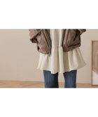 【ローリーズファーム/LOWRYS FARM】のレザーボリュームブルゾン ブラウン58|ID:prp329100004702577