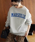 【スローブ イエナ/SLOBE IENA】の《WEB限定/追加2》MARSEILLE ロゴスウェット 人気、トレンドファッション・服の通販 founy(ファニー) ファッション Fashion レディースファッション Fashion for Women トップス・カットソー Cut & Sew Tops レディースパーカー・カジュアルフーディー Casual Hoodies & Sweatshirts スウェット・クルーネックトップス Sweatshirts & Crewnecks / Relaxed Fit Sweat Tops シンプル Simple, Minimal スウェット / スエット Sweatshirt, Sweatwear フランス France, French プリント Print, Printed Pattern 2025年 2025 2025-2026秋冬・A/W Autumn/Winter 2025–26 AW25–26 thumbnail グレーA|ID: prp329100004702592 ipo3291000000033997971
