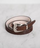 【ロートレ アモン/LAUTRE AMONT】の【AULENTTI/オウレンティ】ハラコベルト 人気、トレンドファッション・服の通販 founy(ファニー) ファッション Fashion レディースファッション Fashion for Women ベルト&ウエストマーク Belts & Waist Accessories イタリア Italy スマート Smart, Elegant トレンド Trend, Trending Now thumbnail ブラウン|ID: prp329100004702602 ipo3291000000033957398