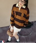 【フリークスストア/FREAK'S STORE】のMLB×MARY QUANT KNIT RUGBY SHIRT/ニットラグビーシャツ 25AW ブラウン|ID: prp329100004702616 ipo3291000000034895950