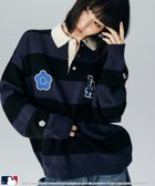 【フリークスストア/FREAK'S STORE】のMLB×MARY QUANT KNIT RUGBY SHIRT/ニットラグビーシャツ 25AW ネイビー|ID: prp329100004702616 ipo3291000000034895951