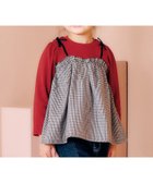 【エフオー オンラインストア/F.O.Online Store / KIDS】のワッフルドッキングフレアトップス チェック柄|ID: prp329100004702617 ipo3291000000033957585