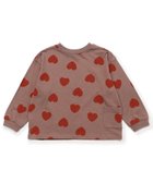 【エフオー オンラインストア/F.O.Online Store / KIDS】の【前後着用OK】どっちも正解 DAISUKI 総柄ロンT ブラウン|ID: prp329100004702626 ipo3291000000034123423