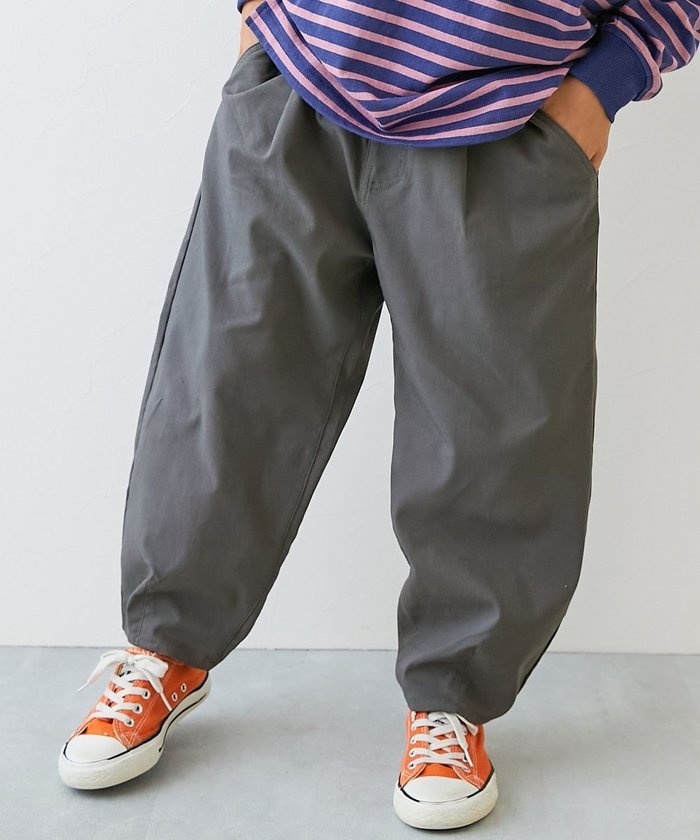 【デビロック/devirock / KIDS】のよくばりストレッチ ツイル ルーズタックパンツ チノパンツ ロングパンツ 25AW インテリア・キッズ・メンズ・レディースファッション・服の通販 founy(ファニー) https://founy.com/ ファッション Fashion キッズファッション Fashion for Kids ボトムス Bottoms ストレッチ Stretch, Stretchy Fabric スニーカー Sneakers, Trainers ツイル Twist, Twisted Detail トレーナー Sweatshirt, Trainer バルーン Balloon, Balloon Silhouette パーカー Hoodie, Parka ロング Long, Long-Length おすすめ Recommended / Our Picks 2025年 2025 2025-2026秋冬・A/W Autumn/Winter 2025–26 AW25–26 |ID: prp329100004702665 ipo3291000000034100223