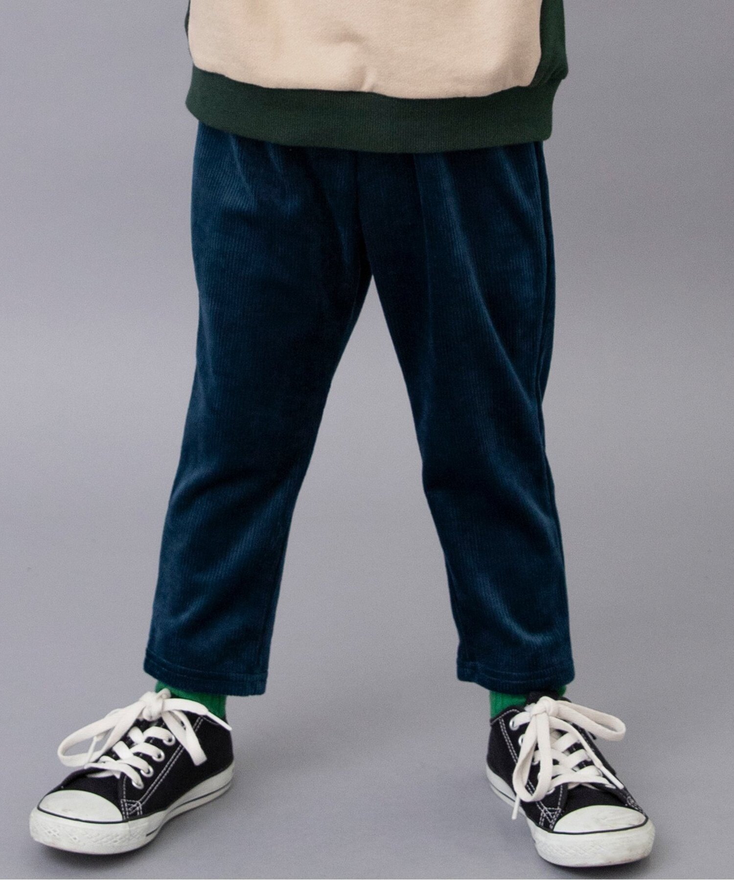 【エフオー オンラインストア/F.O.Online Store / KIDS】の【あったか素材】DAISUKI カットコールパンツ 10分丈 インテリア・キッズ・メンズ・レディースファッション・服の通販 founy(ファニー) 　ファッション　Fashion　キッズファッション　Fashion for Kids　ボトムス　Bottoms　2025年　2025　2025-2026秋冬・A/W　Autumn/Winter 2025–26 AW25–26　おすすめ　Recommended / Our Picks　イエロー　Yellow　プチプライス・低価格　Affordable / Budget Price　人気　Popular, Best Seller　定番　Standard, Basic Item　A/W・秋冬　Autumn/Winter　ネイビーブルー|ID: prp329100004702706 ipo3291000000034065349