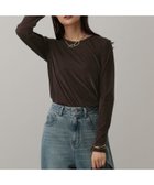 【グローバルワーク/GLOBAL WORK】のMATINEE LINE/シアーベロア長袖T/598082 人気、トレンドファッション・服の通販 founy(ファニー) ファッション Fashion レディースファッション Fashion for Women トップス・カットソー Cut & Sew Tops ベロアトップス Velour Tops / Velvet-Look Items おすすめ Recommended / Our Picks インナー Innerwear キャミ Camisole, Cami Top コンパクト Compact, Small Size ジャケット Jacket, Outerwear タンク Tank Top, Sleeveless Top フラット Flat, Flat Shoes ベロア Velour, Soft Velvet ベーシック Basic, Essential ロング Long, Long-Length エレガント 上品 Elegant 長袖 Long Sleeve, Full Sleeve thumbnail ブラウン58|ID: prp329100004702750 ipo3291000000034022457