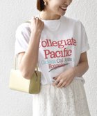 【シップス フォー ウィメン/SHIPS】の【SHIPS any別注】Collegiate Pacific 洗濯機可能 V ガゼット プリント 刺繍 Tシャツ 25SS 人気、トレンドファッション・服の通販 founy(ファニー) ファッション Fashion レディースファッション Fashion for Women トップス・カットソー Cut & Sew Tops シャツ・ブラウス・オフィスカジュアル Elegant Blouses & Button-Ups ロングTシャツ・Tシャツ Longline T-Shirts & Tees カラフル Colorful Design スポーティ Sporty, Casual Athletic フェルト Felt, Felt Fabric プリント Print, Printed Pattern 別注 Limited Edition, Custom Order 犬 Dog 2025年 2025 2025春夏・S/S Spring/Summer 2025 SS25 thumbnail ホワイト|ID: prp329100004702755 ipo3291000000033997697