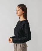 【グローバルワーク/GLOBAL WORK】のBeautee変形ジャガード長袖/595358 人気、トレンドファッション・服の通販 founy(ファニー) ファッション Fashion レディースファッション Fashion for Women トップス・カットソー Cut & Sew Tops おすすめ Recommended / Our Picks インナー Innerwear カットソー Cut and Sewn Top サロペット Overalls, Salopette シンプル Simple, Minimal ジャケット Jacket, Outerwear ボトム Bottoms, Lower Wear 無地 Plain, Solid Color 秋 Autumn 長袖 Long Sleeve, Full Sleeve thumbnail ブラック09|ID: prp329100004702839 ipo3291000000034123811