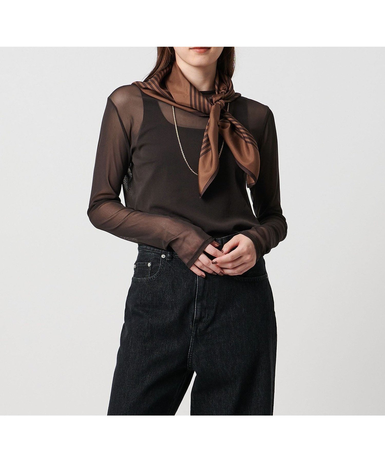 【ユナイテッドアローズ/UNITED ARROWS】のチュール ジャージー カットソー 人気、トレンドファッション・服の通販 founy(ファニー) 　ファッション　Fashion　レディースファッション　Fashion for Women　トップス・カットソー　Cut & Sew Tops　カットソー・ベーシックTシャツ　Cut-and-Sewn Tops / Stretch Tees & Basics　インナー　Innerwear　カットソー　Cut and Sewn Top　キャミソール　Camisole, Spaghetti Strap Top　シアー　Sheer, See-Through　タンク　Tank Top, Sleeveless Top　チュール　Tulip, Tulip Motif　バランス　Balance, Style Balance　 other-1|ID: prp329100004702904 ipo3291000000034007534