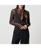 【ユナイテッドアローズ/UNITED ARROWS】のチュール ジャージー カットソー 人気、トレンドファッション・服の通販 founy(ファニー) ファッション Fashion レディースファッション Fashion for Women トップス・カットソー Cut & Sew Tops カットソー・ベーシックTシャツ Cut-and-Sewn Tops / Stretch Tees & Basics インナー Innerwear カットソー Cut and Sewn Top キャミソール Camisole, Spaghetti Strap Top シアー Sheer, See-Through タンク Tank Top, Sleeveless Top チュール Tulip, Tulip Motif バランス Balance, Style Balance thumbnail DK.BROWN|ID: prp329100004702904 ipo3291000000034007535