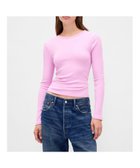 【ギャップ/GAP】のモダンリブ クロップドTシャツ SUGAR_PINK|ID: prp329100004702913 ipo3291000000034938331