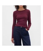 【ギャップ/GAP】のモダンリブ クロップドTシャツ TUSCAN_RED|ID: prp329100004702913 ipo3291000000034938332