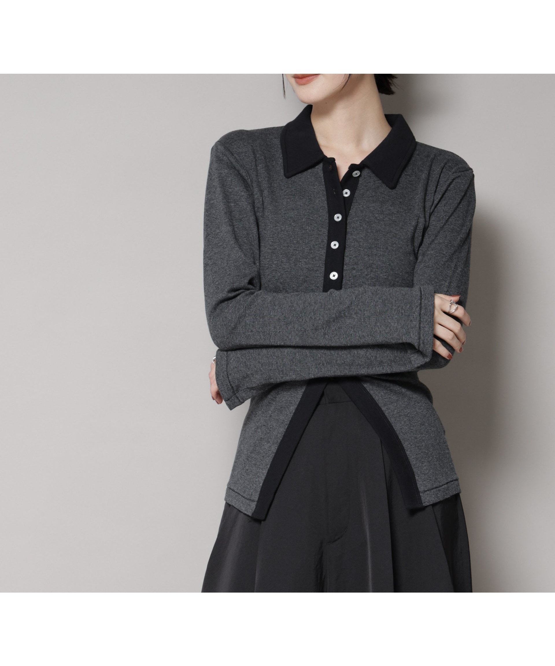 【ナノ ユニバース/nano universe】のRobert P. Miller/Prib Cardigan インテリア・キッズ・メンズ・レディースファッション・服の通販 founy(ファニー) 　ファッション　Fashion　レディースファッション　Fashion for Women　トップス・カットソー　Cut & Sew Tops　カーディガン・羽織り　Layered Style Cardigans　インナー　Innerwear　カーディガン　Cardigan, Knitwear　スタイリッシュ　Stylish, Fashionable　スリット　Slit, Slit Detail　タンブラー　Tumbler, Travel Mug　デニム　Denim, Jeans Material　パターン　Pattern, Design Print　フォーマル　Formal, Dressy　フロント　Front, Front Design　ボトム　Bottoms, Lower Wear　ボーダー　Border, Stripe　おすすめ　Recommended / Our Picks　2025年　2025　2025-2026秋冬・A/W　Autumn/Winter 2025–26 AW25–26　パターン1|ID: prp329100004702916 ipo3291000000034052903
