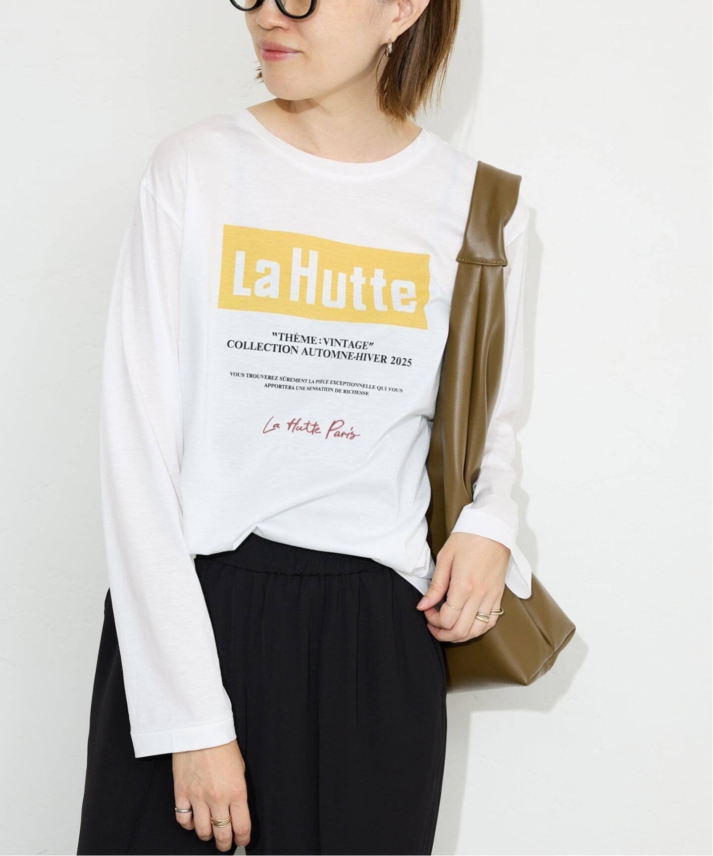 【スローブ イエナ/SLOBE IENA】のLa Hutte/ラ ユット SLOBE別注 ロンTEE インテリア・キッズ・メンズ・レディースファッション・服の通販 founy(ファニー) 　ファッション　Fashion　レディースファッション　Fashion for Women　トップス・カットソー　Cut & Sew Tops　ロングTシャツ・Tシャツ　Longline T-Shirts & Tees　アウトドア　Outdoor Clothing　インナー　Innerwear　ジャケット　Jacket, Outerwear　パーカー　Hoodie, Parka　フランス　France, French　別注　Limited Edition, Custom Order　ホワイト A|ID: prp329100004702924 ipo3291000000034117653