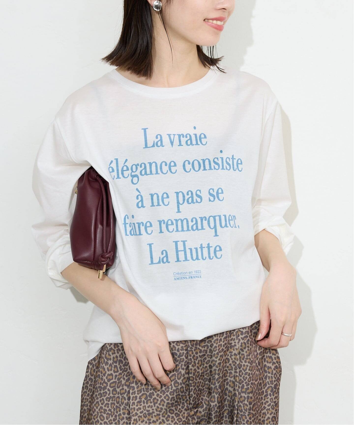 【スローブ イエナ/SLOBE IENA】のLa Hutte/ラ ユット SLOBE別注 ロンTEE インテリア・キッズ・メンズ・レディースファッション・服の通販 founy(ファニー) 　ファッション　Fashion　レディースファッション　Fashion for Women　トップス・カットソー　Cut & Sew Tops　ロングTシャツ・Tシャツ　Longline T-Shirts & Tees　アウトドア　Outdoor Clothing　インナー　Innerwear　ジャケット　Jacket, Outerwear　パーカー　Hoodie, Parka　フランス　France, French　別注　Limited Edition, Custom Order　ホワイト B|ID: prp329100004702924 ipo3291000000034117654