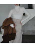 【アニュアンス/anuans】のシルクカシミアブレンドフィットリブタートルニット 人気、トレンドファッション・服の通販 founy(ファニー) ファッション Fashion レディースファッション Fashion for Women トップス・カットソー Cut & Sew Tops ニット Knit Tops & Sweaters タートルネック Turtleneck, High Neck フィット Fit, Slim Fit ベーシック Basic, Essential thumbnail IVORY|ID: prp329100004703009 ipo3291000000034001239